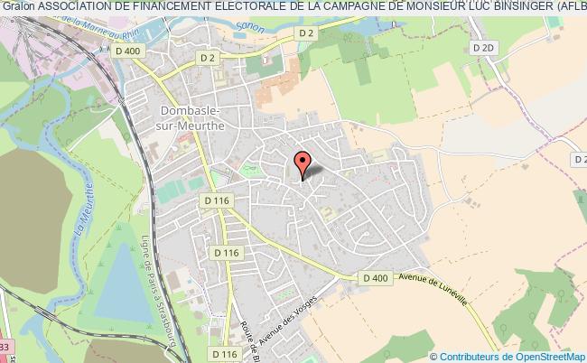 ASSOCIATION DE FINANCEMENT ELECTORALE DE LA CAMPAGNE DE MONSIEUR LUC BINSINGER (AFLB)