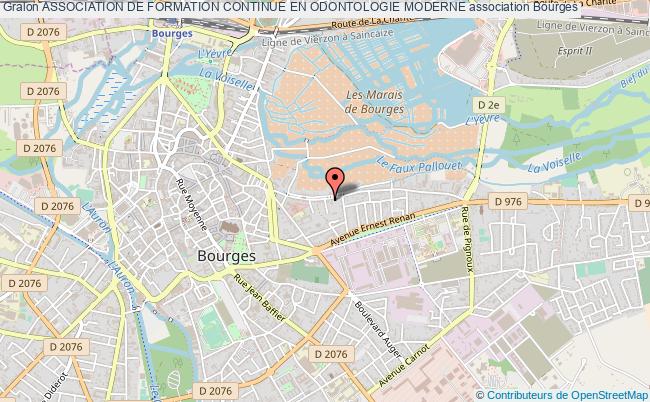plan association Association De Formation Continue En Odontologie Moderne Bourges