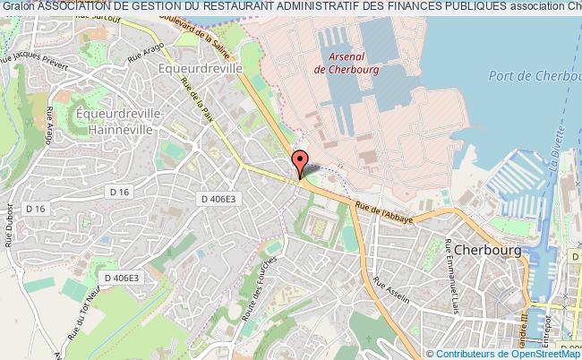 plan association Association De Gestion Du Restaurant Administratif Des Finances Publiques Cherbourg-Octeville