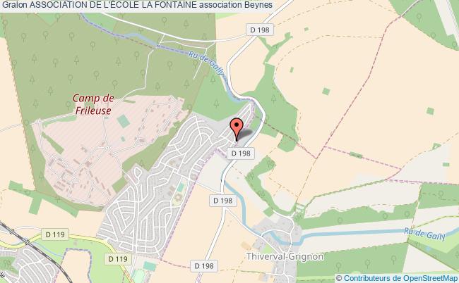 plan association Association De L'École La Fontaine Beynes