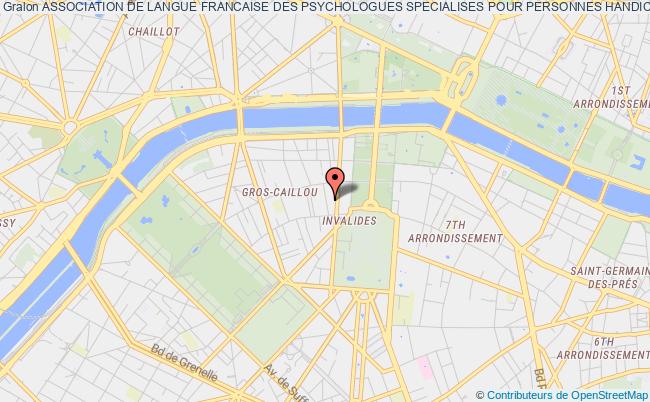 plan association Association De Langue Francaise Des Psychologues Specialises Pour Personnes Handicapees Visuelles Alfphv Paris