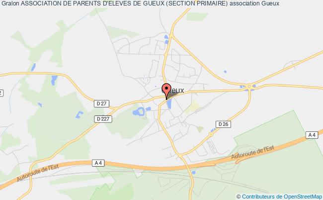 plan association Association De Parents D'eleves De Gueux (section Primaire) Gueux