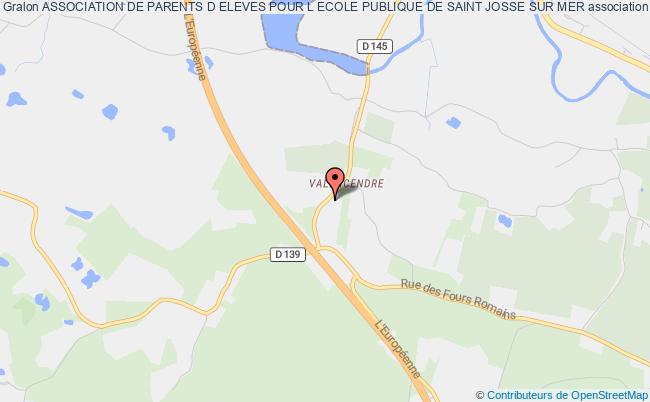 plan association Association De Parents D Eleves Pour L Ecole Publique De Saint Josse Sur Mer Saint-Josse