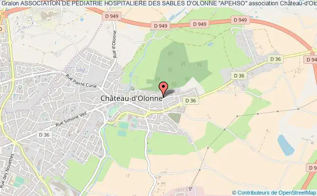 ASSOCIATION DE PEDIATRIE HOSPITALIERE DES SABLES D'OLONNE "APEHSO"