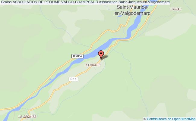 ASSOCIATION DE PEOUME VALGO-CHAMPSAUR