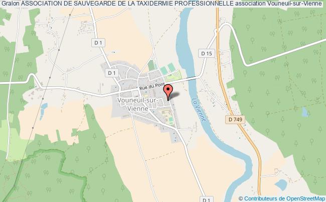plan association Association De Sauvegarde De La Taxidermie Professionnelle Vouneuil-sur-Vienne