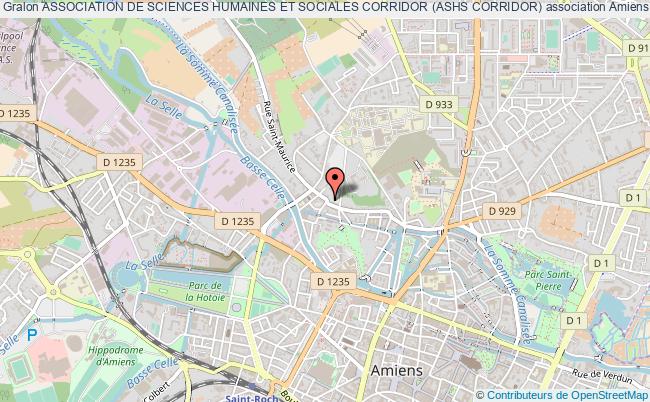 plan association Association De Sciences Humaines Et Sociales Corridor (ashs Corridor) Amiens