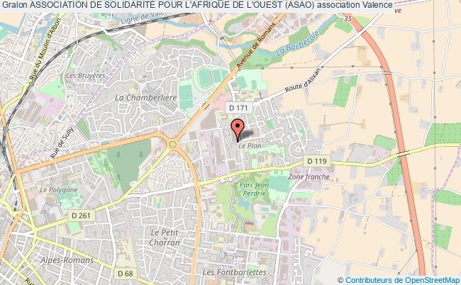 plan association Association De SolidaritÉ Pour L'afrique De L'ouest (asao) Valence