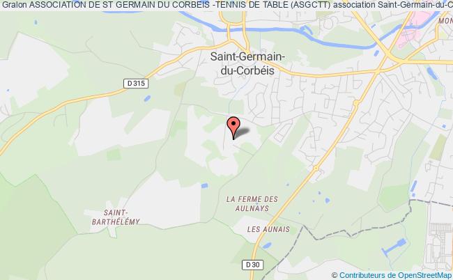 ASSOCIATION DE ST GERMAIN DU CORBEIS -TENNIS DE TABLE (ASGCTT)