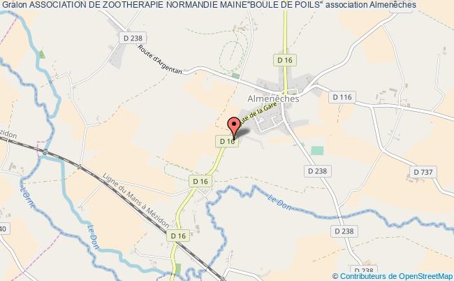ASSOCIATION DE ZOOTHERAPIE NORMANDIE MAINE"BOULE DE POILS"