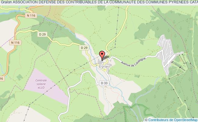 ASSOCIATION DEFENSE DES CONTRIBUABLES DE LA COMMUNAUTE DES COMMUNES PYRENEES CATALANES