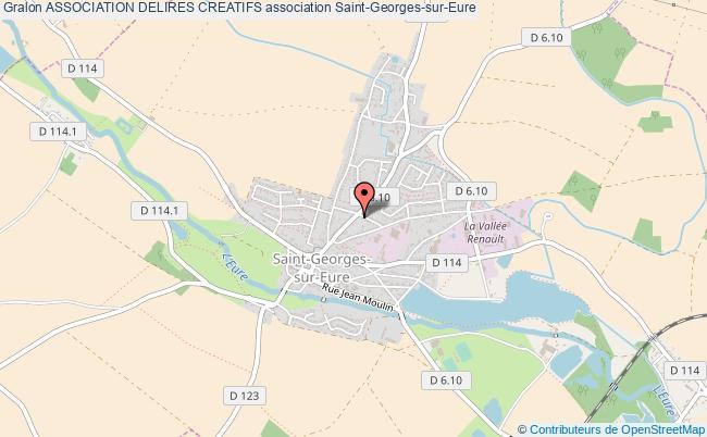 plan association Association Delires Creatifs Saint-Georges-sur-Eure