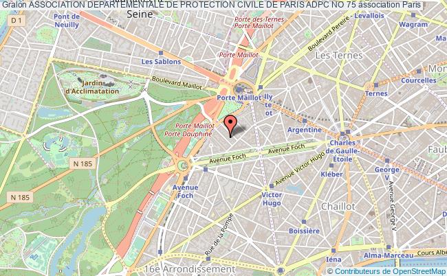 ASSOCIATION DEPARTEMENTALE DE PROTECTION CIVILE DE PARIS ADPC NO 75