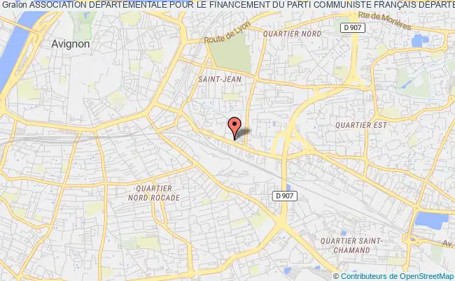 plan association Association DÉpartementale Pour Le Financement Du Parti Communiste FranÇais DÉpartement Du Vaucluse (adf Pcf 84) Avignon