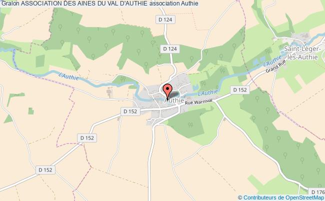 plan association Association Des Aines Du Val D'authie Authie