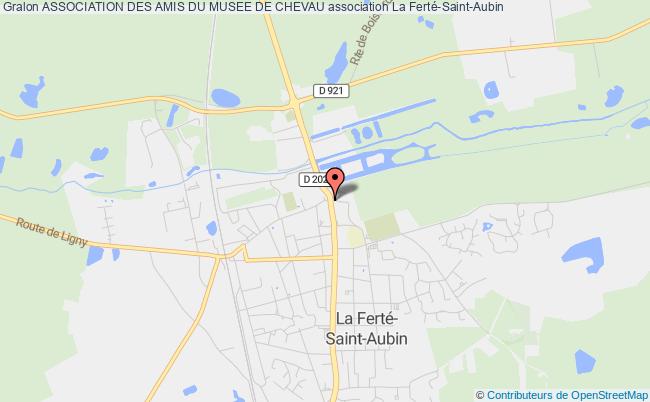 plan association Association Des Amis Du Musee De Chevau La    Ferté-Saint-Aubin