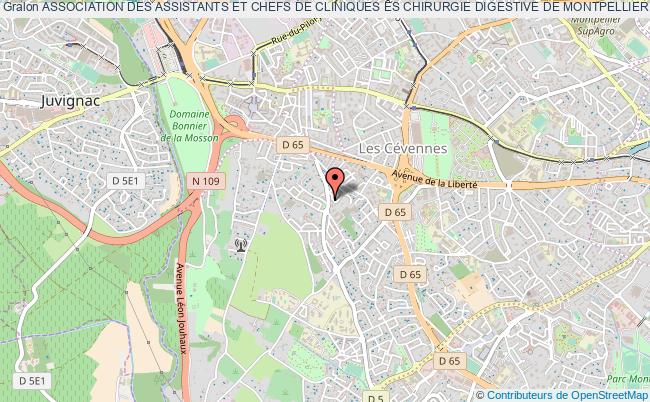 plan association Association Des Assistants Et Chefs De Cliniques Es Chirurgie Digestive De Montpellier Montpellier