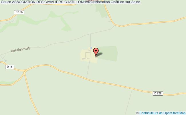 plan association Association Des Cavaliers Chatillonnais Châtillon-sur-Seine