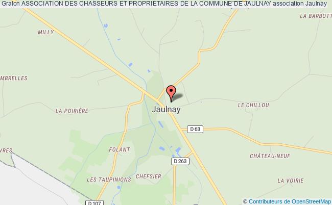 plan association Association Des Chasseurs Et Proprietaires De La Commune De Jaulnay Jaulnay