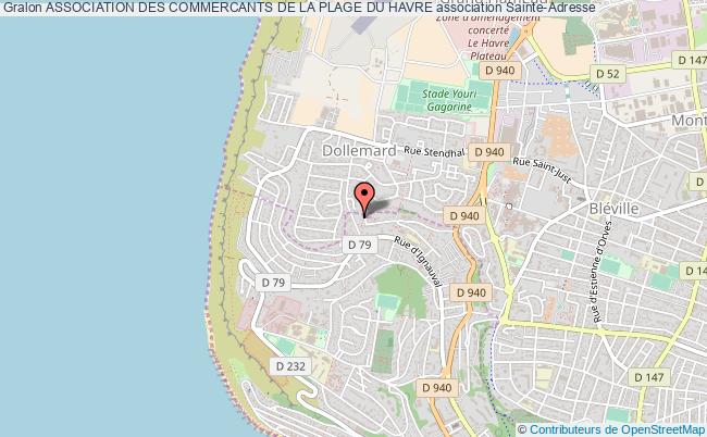 plan association Association Des Commercants De La Plage Du Havre Sainte-Adresse