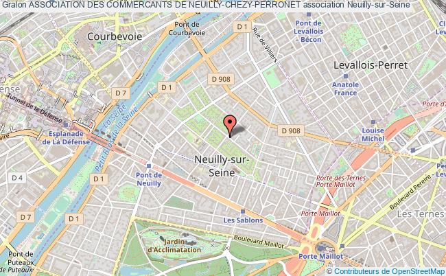 plan association Association Des Commercants De Neuilly-chezy-perronet Neuilly-sur-Seine