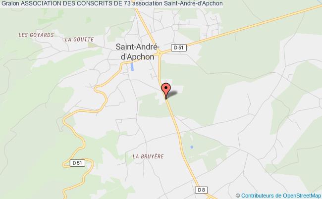 plan association Association Des Conscrits De 73 Saint-André-d'Apchon