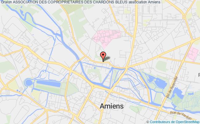 plan association Association Des Coproprietaires Des Chardons Bleus Amiens