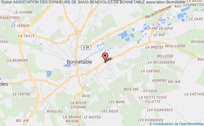 ASSOCIATION DES DONNEURS DE SANG BENEVOLES DE BONNETABLE