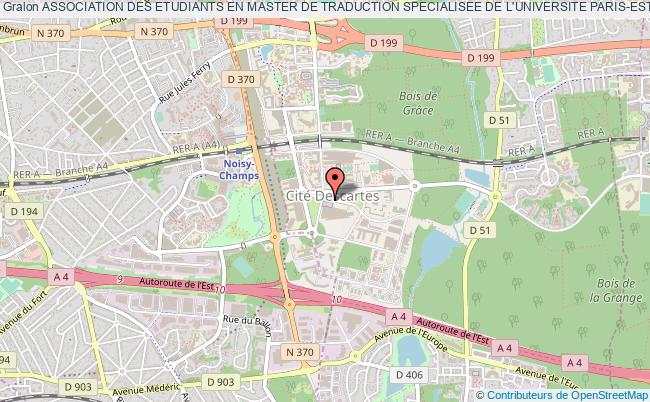ASSOCIATION DES ETUDIANTS EN MASTER DE TRADUCTION SPECIALISEE DE L'UNIVERSITE PARIS-EST MARNE-LA-VALLEE
