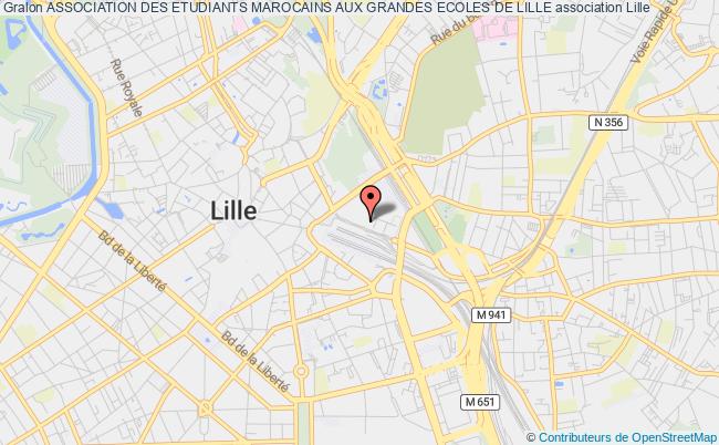 plan association Association Des Etudiants Marocains Aux Grandes Ecoles De Lille Lille