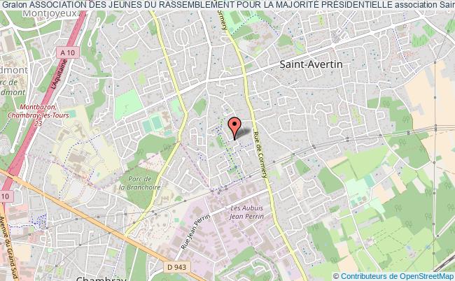 plan association Association Des Jeunes Du Rassemblement Pour La MajoritÉ PrÉsidentielle Saint-Avertin