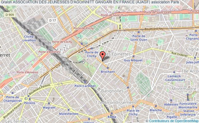 plan association Association Des Jeunesses D'agoinnitt Gangari En France (ajagf) Paris