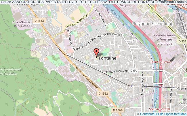 plan association Association Des Parents D'eleves De L'ecole Anatole France De Fontaine Fontaine