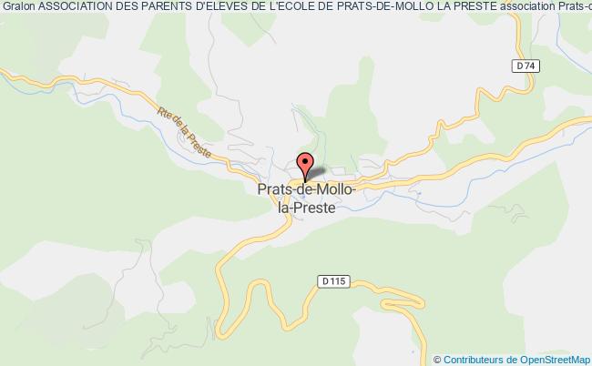 ASSOCIATION DES PARENTS D'ELEVES DE L'ECOLE DE PRATS-DE-MOLLO LA PRESTE