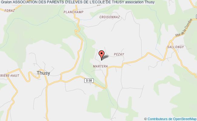ASSOCIATION DES PARENTS D'ELEVES DE L'ECOLE DE THUSY