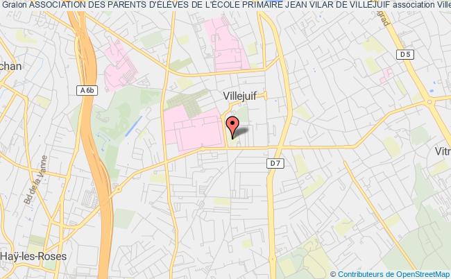 ASSOCIATION DES PARENTS D'ÉLÈVES DE L'ÉCOLE PRIMAIRE JEAN VILAR DE VILLEJUIF