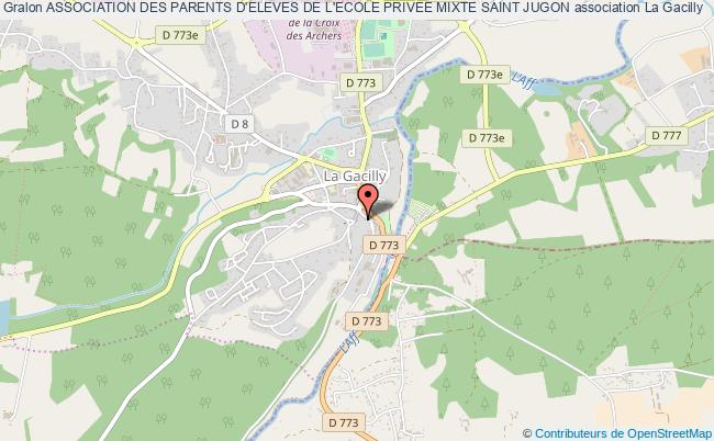 plan association Association Des Parents D'eleves De L'ecole Privee Mixte Saint Jugon La    Gacilly