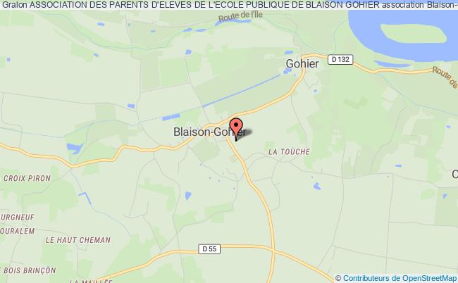 plan association Association Des Parents D'eleves De L'ecole Publique De Blaison Gohier Blaison-Saint-Sulpice