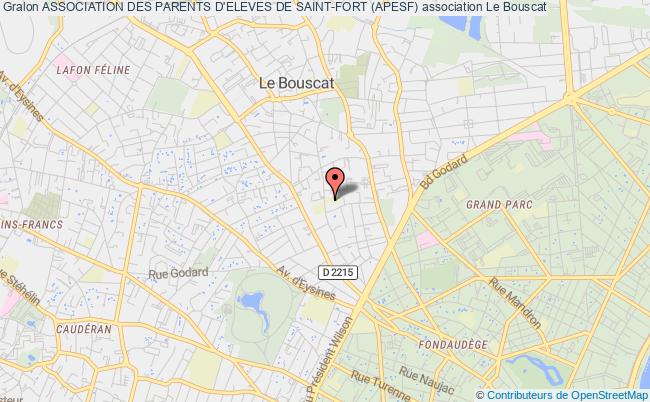 plan association Association Des Parents D'eleves De Saint-fort (apesf) Le    Bouscat