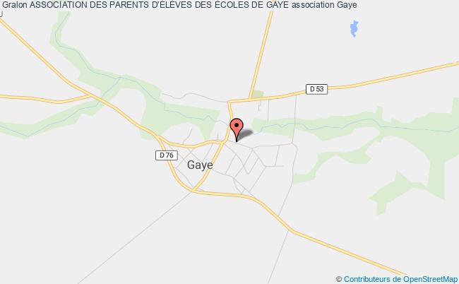 ASSOCIATION DES PARENTS D'ÉLÈVES DES ÉCOLES DE GAYE