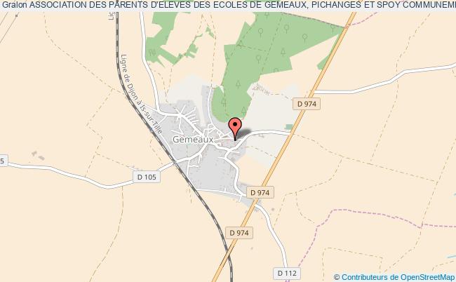 ASSOCIATION DES PARENTS D'ELEVES DES ECOLES DE GEMEAUX, PICHANGES ET SPOY COMMUNEMENT APPELEE LES PARENTS GPS