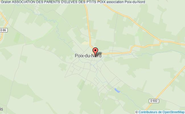 plan association Association Des Parents D'eleves Des Ptits Poix Poix-du-Nord