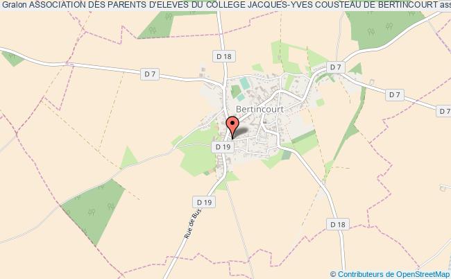 ASSOCIATION DES PARENTS D'ELEVES DU COLLEGE JACQUES-YVES COUSTEAU DE BERTINCOURT