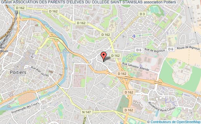 plan association Association Des Parents D'eleves Du College Saint Stanislas Poitiers