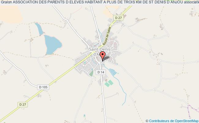 plan association Association Des Parents D Eleves Habitant A Plus De Trois Km De St Denis D Anjou Saint-Denis-d'Anjou