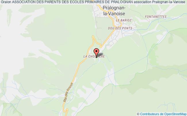 plan association Association Des Parents Des Ecoles Primaires De Pralognan Pralognan-la-Vanoise