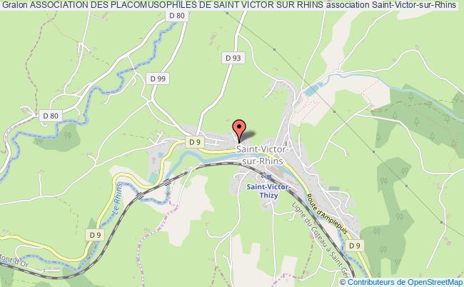 plan association Association Des Placomusophiles De Saint Victor Sur Rhins Saint-Victor-sur-Rhins