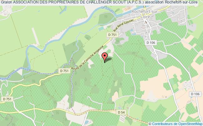 plan association Association Des Proprietaires De Challenger Scout (a.p.c.s.) Rochefort-sur-Loire