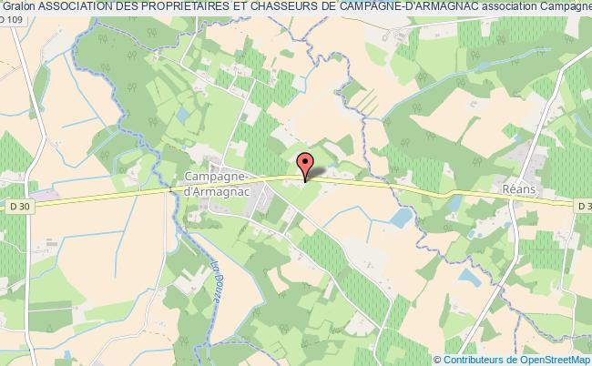 ASSOCIATION DES PROPRIETAIRES ET CHASSEURS DE CAMPAGNE-D'ARMAGNAC