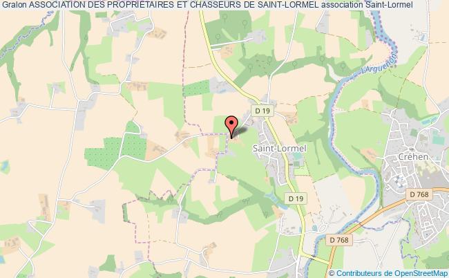 plan association Association Des Proprietaires Et Chasseurs De Saint-lormel Saint-Lormel